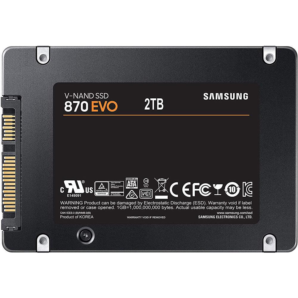 Samsung 870 EVO 2TB SATA 2.5 Inch Internal SSD (Open Box)