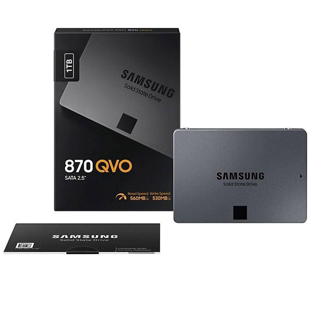 هارد درايف SSD سامسونج 1 تيرابايت ساتا 2.5 بوصة داخلى 870 QVO 