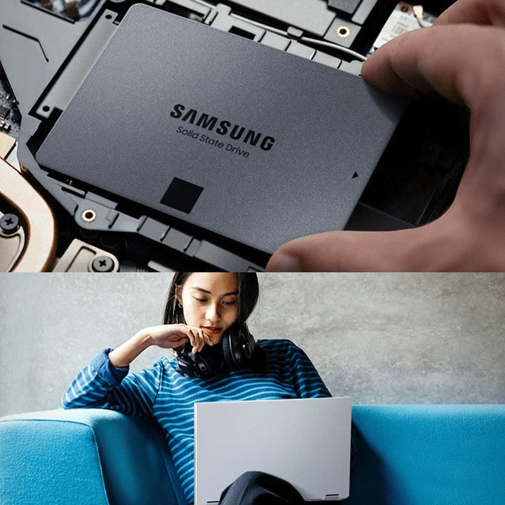 هارد درايف SSD سامسونج 2 تيرابايت ساتا 2.5 بوصة داخلي 870 QVO (اوبن بوكس)