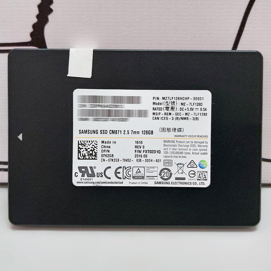 هارد درايف سامسونج 128 جيجابايت ساتا 2.5 بوصة داخلي SSD CM871 (استعمال خارج)