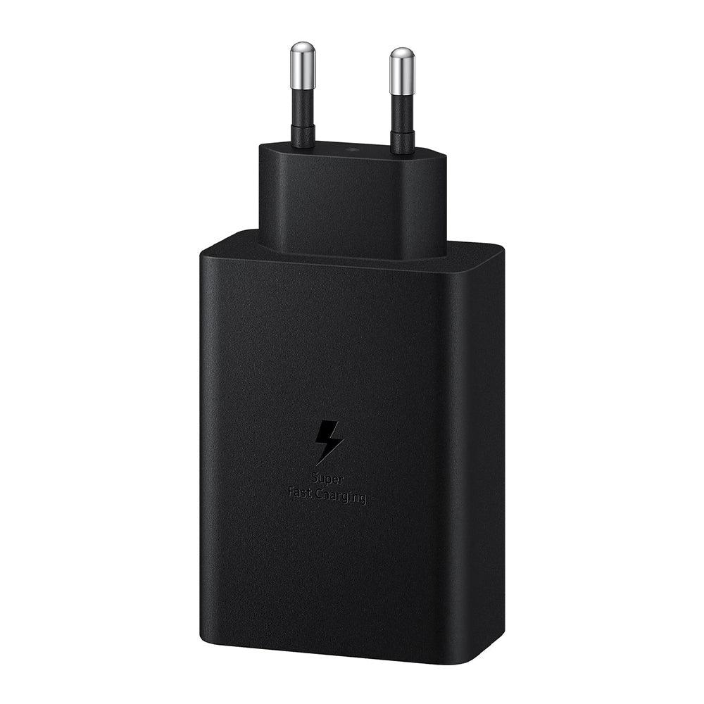 Samsung EP-T6530NBEGEU Trio Wall Charger 2x PD Type-C + USB 65W Fast Charging - Black