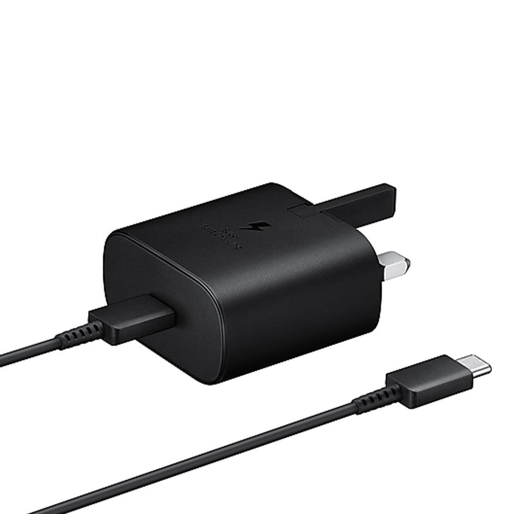 Samsung EP-TA800XBEGAE Wall Charger PD Type-C + Type-C Cable 25W Fast Charging - Black