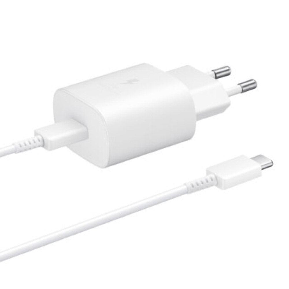 Samsung EP-TA800XWEGWW Wall Charger PD Type-C + Type-C Cable 25W Fast Charging - White