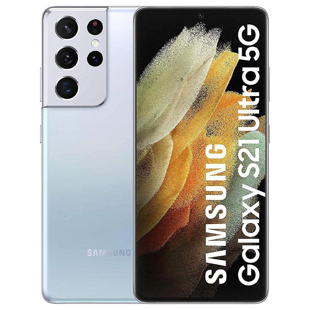 Samsung Galaxy S21 Ultra 5G Dual SIM (256GB / 12GB Ram / 6.8 Inch / 5G) (Open Box) - Phantom Silver
