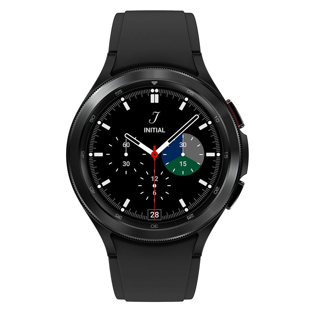 Samsung Galaxy Watch 4 Classic SM-R890 Smart Watch (46mm - GPS) Black Stainless Steel Case With Black Fluoroelastomer Strap - Kimo Store