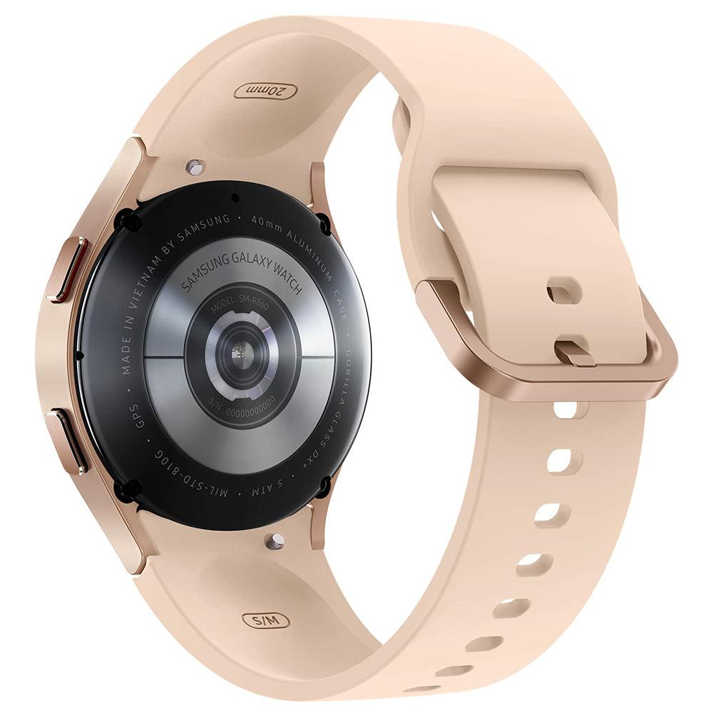 Samsung Galaxy Watch 4 SM-R860 Smart Watch (40mm - GPS) Pink Gold Aluminum Case With Pink Gold Strap - Kimo Store