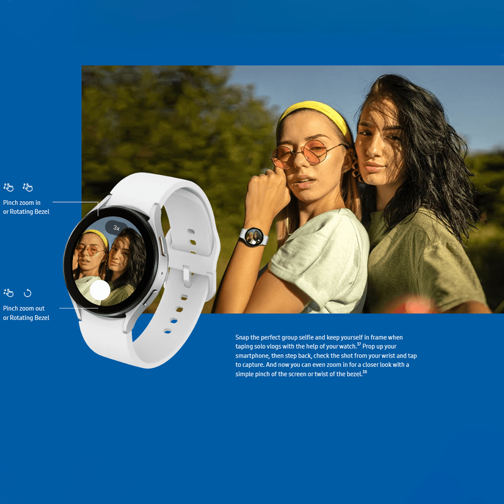 Samsung Galaxy Watch 5 SM-R900 Smart Watch (40mm - GPS) Graphite Aluminum Case With Graphite Strap - Kimo Store