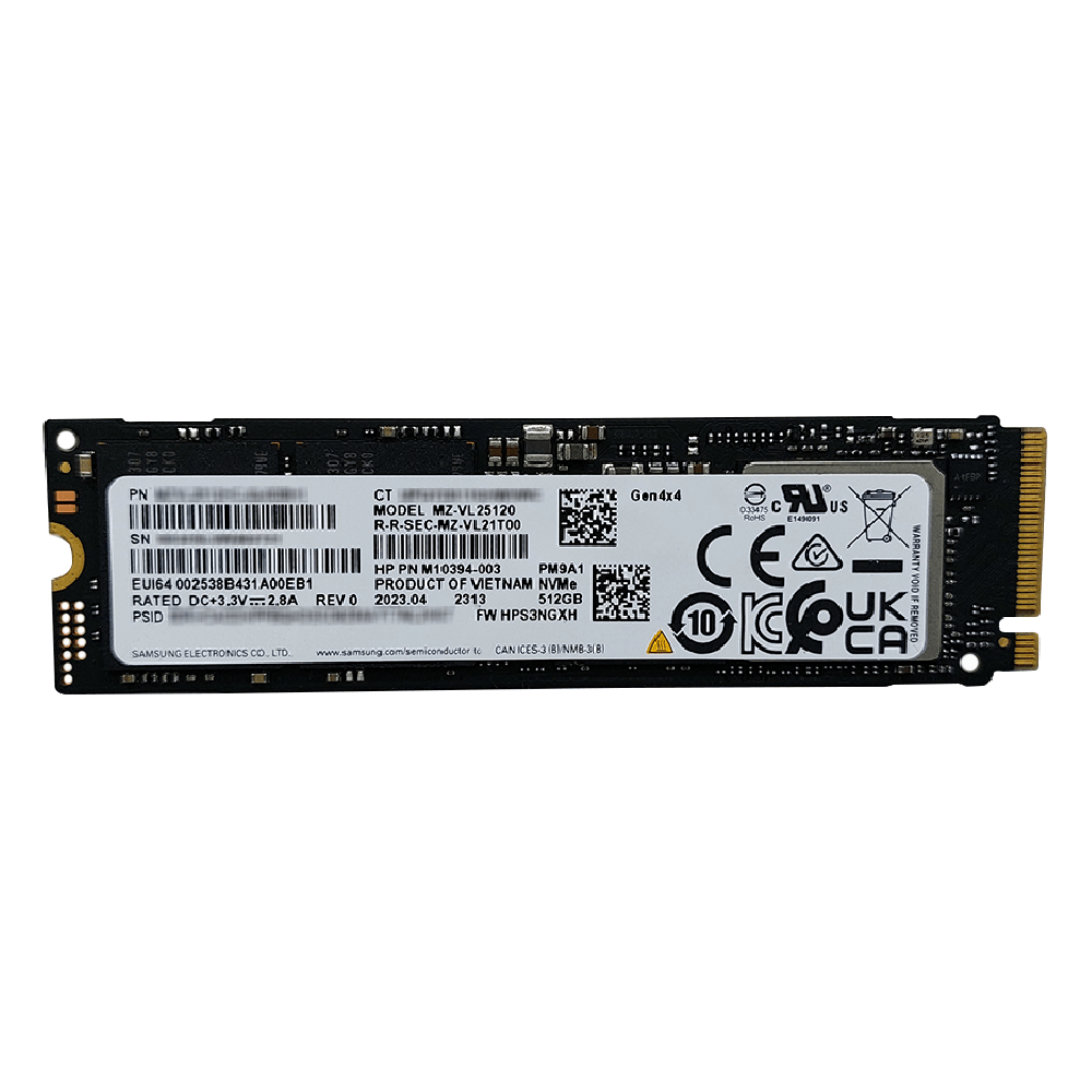 Samsung PM981 MZ-9l4512A 512GB NVMe PCIe M.2 2230 SSD (Original Used) - Kimo Store