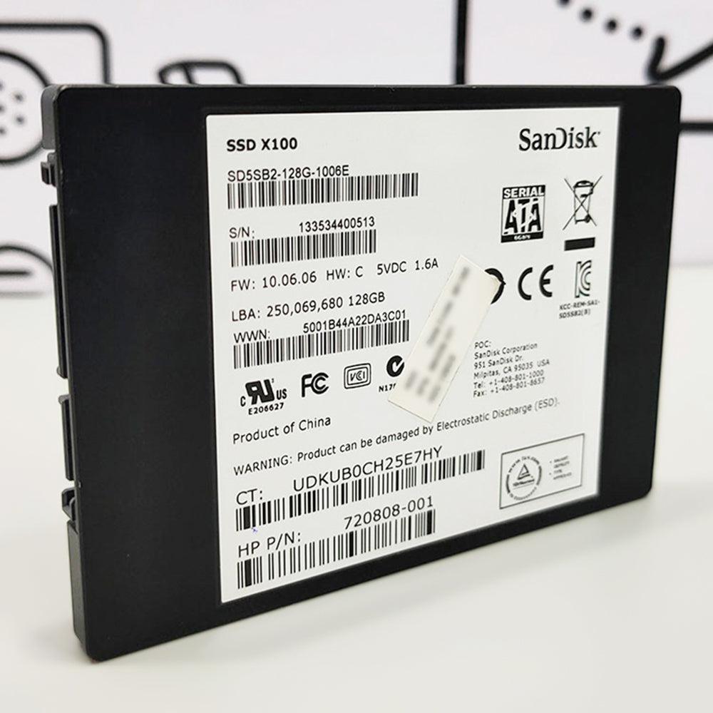 هارد درايف SSD سانديسك 128 جيجابايت ساتا 2.5 بوصة داخلي (استعمال خارج)