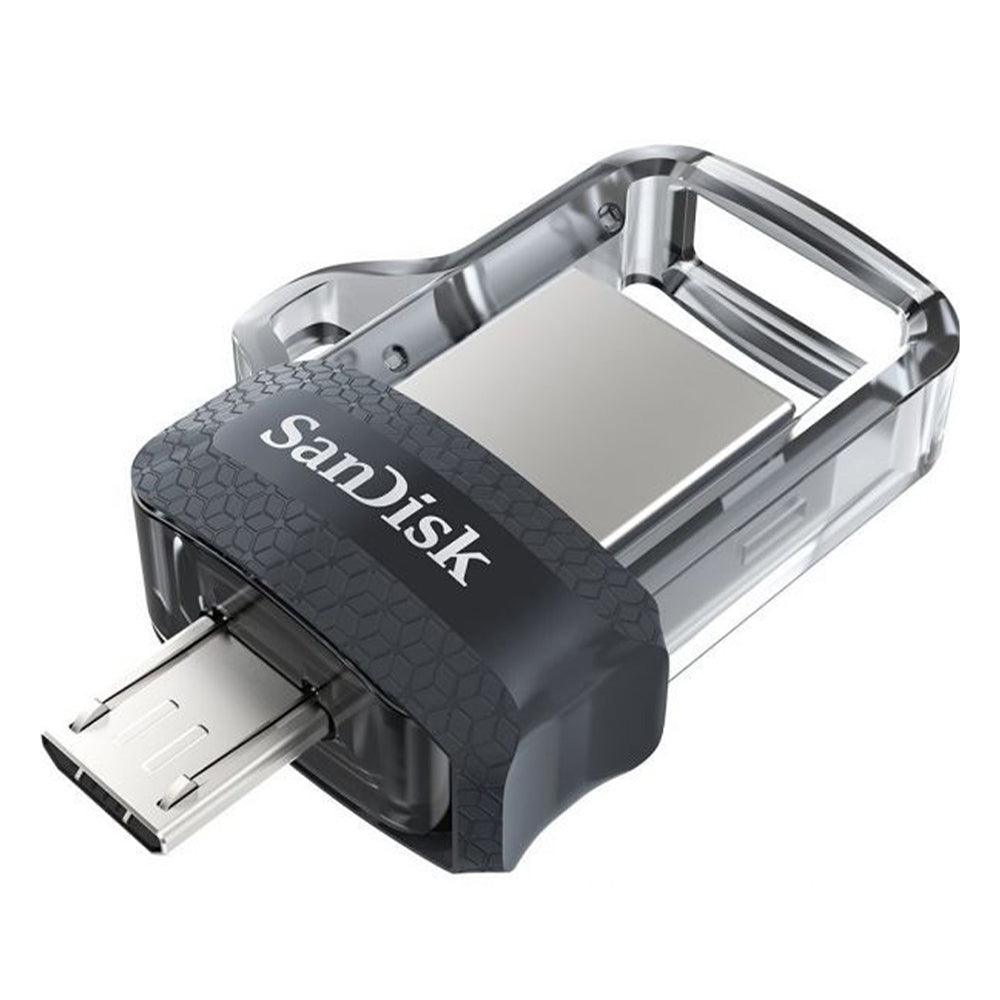 SanDisk Ultra Dual 128GB OTG Micro & USB 3.0 Flash Memory