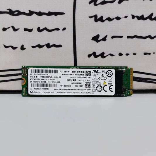 Sk Hynix PC601 256GB NVMe PCIe M.2 2280 SSD (Original Used)