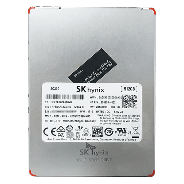 SK Hynix SC300 512GB SATA 2.5 Inch Internal SSD (Original Used)