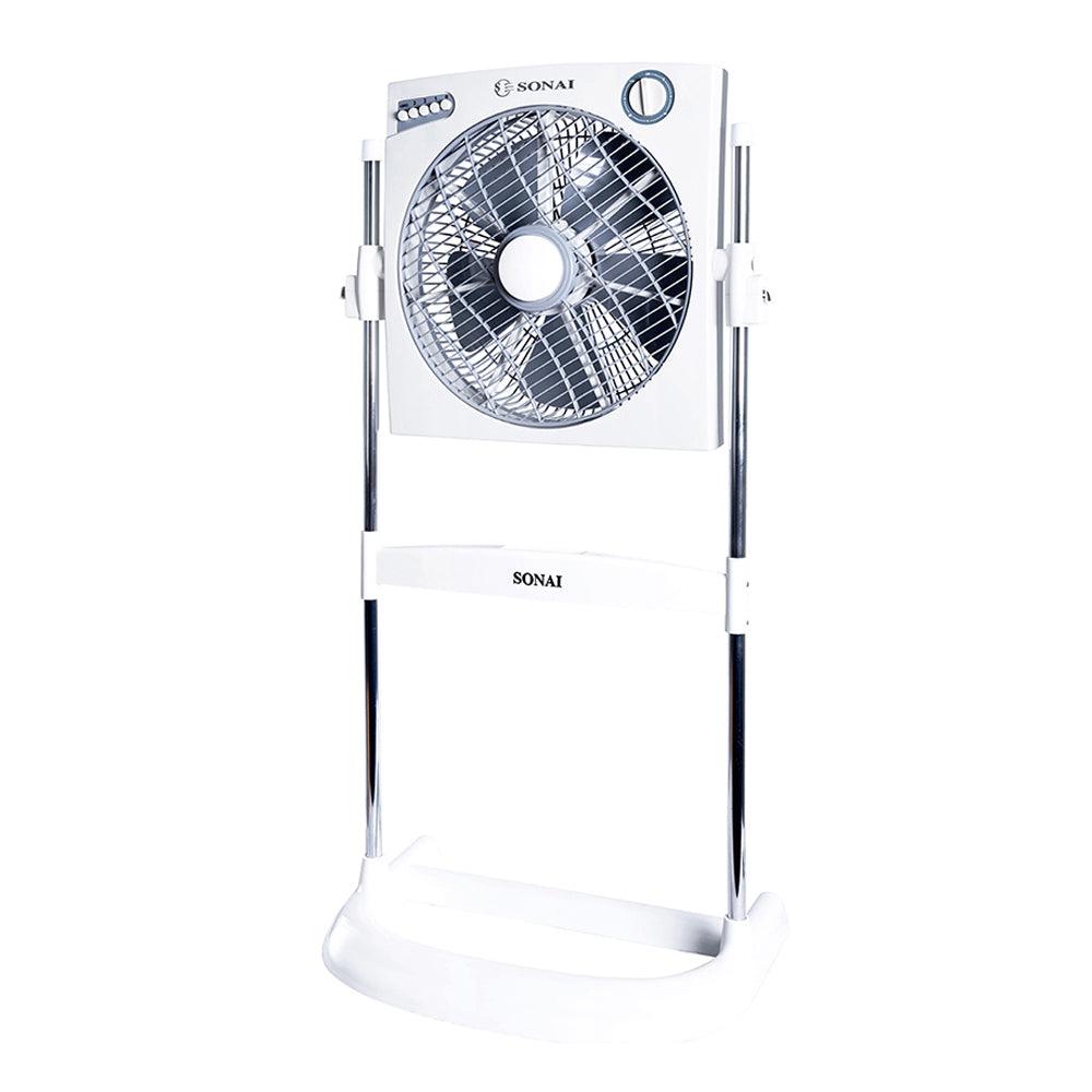 Sonai Stand Fan With Timer MAR4014-WT 14 Inch
