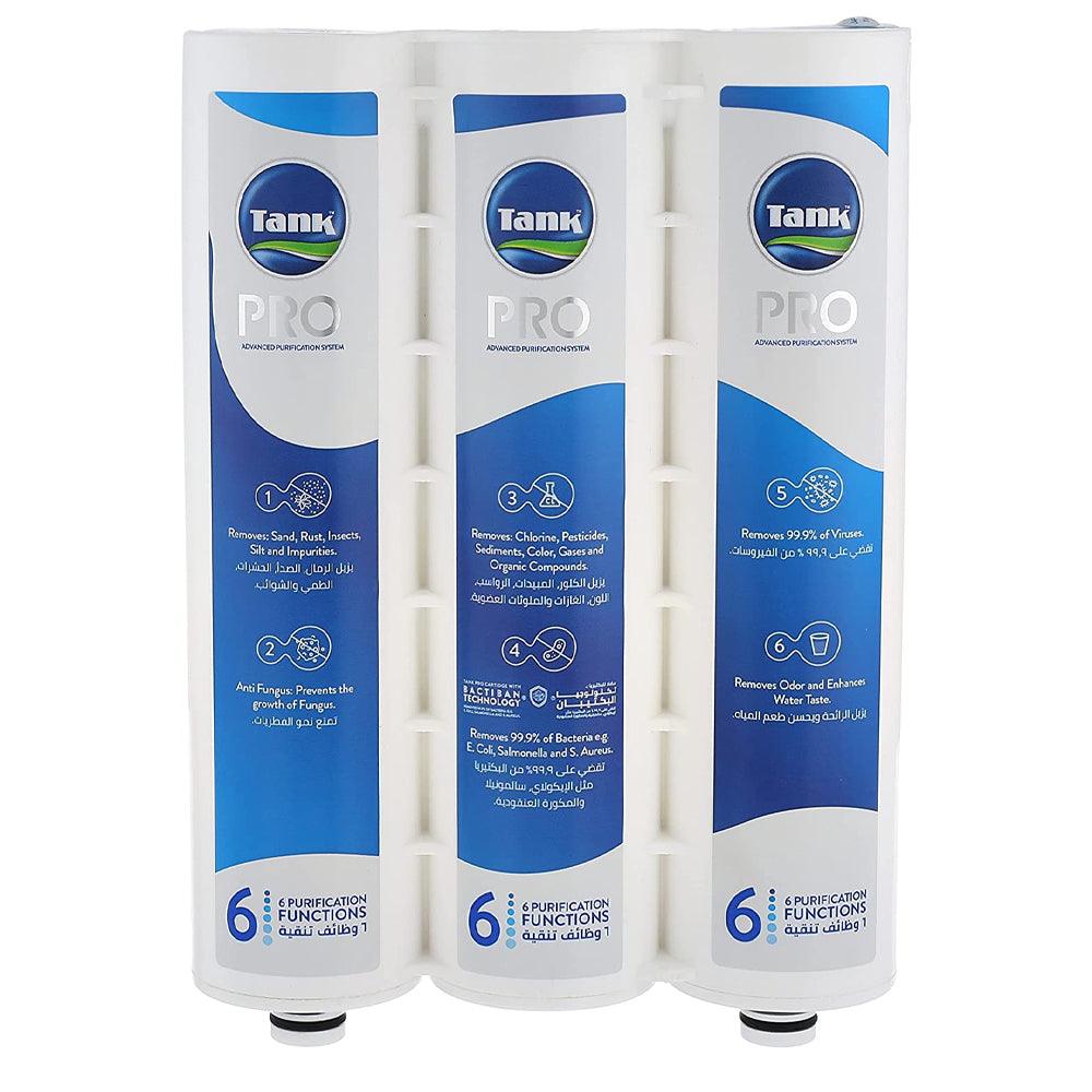 Tank Cartridge Water Filter Replacement Pro 3 Stages 6 Functions