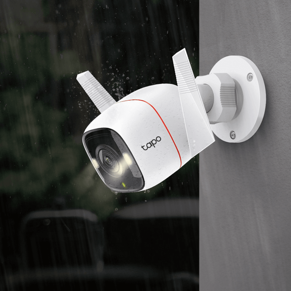 كاميرا مراقبة تابو خارجية واي فاي 4 ميجابكسل 3.18 ملم C320WS (ميكروفون) (ألوان)