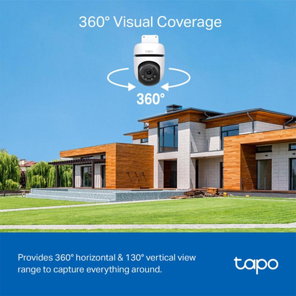 كاميرا مراقبة تابو خارجية واي فاي إمالة و دوران C510W 2K (ميكروفون)