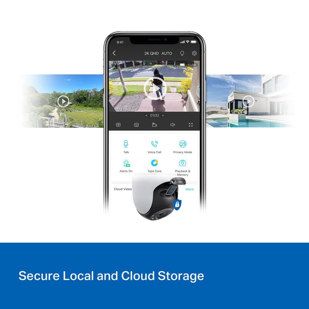 Tapo C520WS Wi-Fi Pan & Tilt Outdoor Security 
