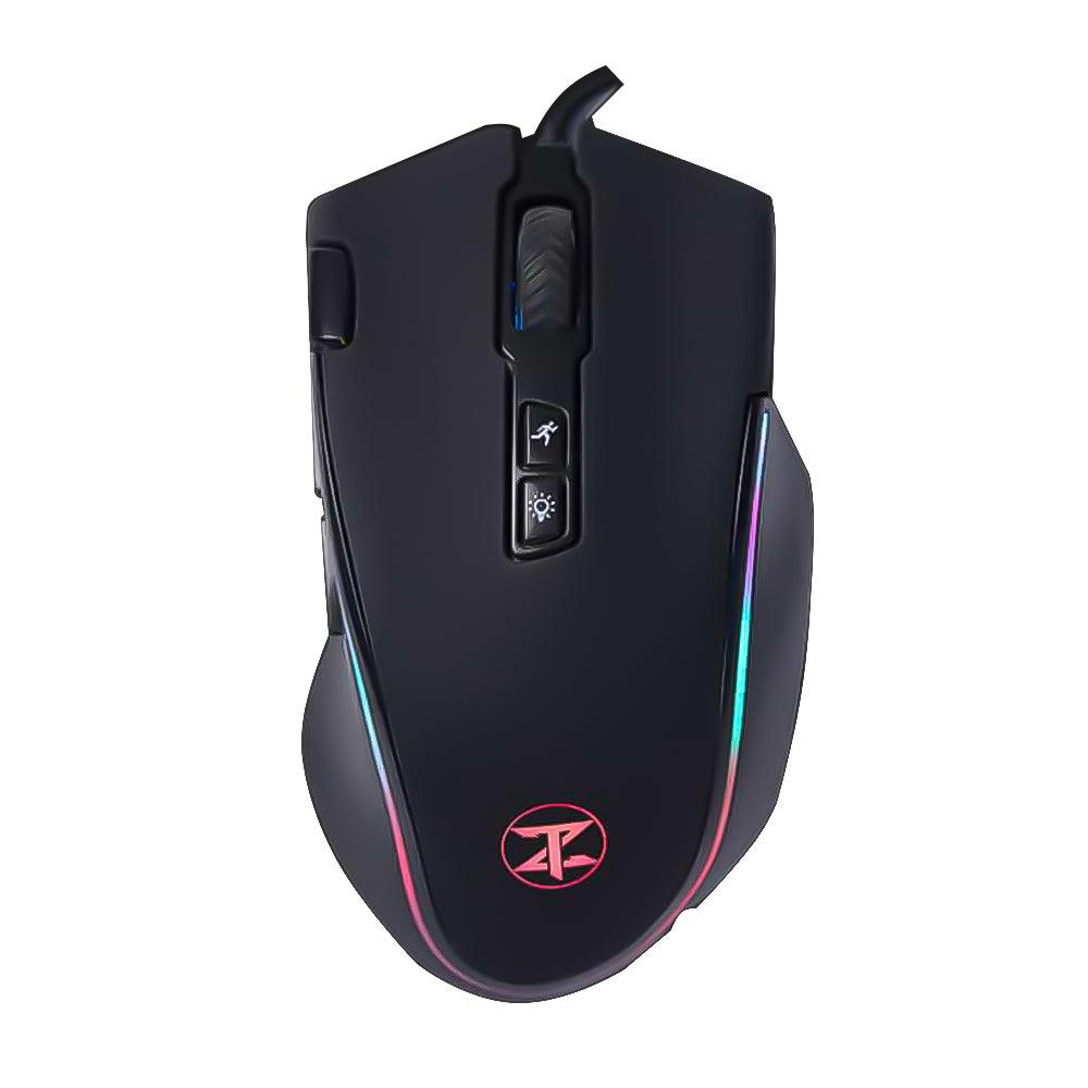 Techno Zone V-6 RGB Wired Gaming Mouse 12800Dpi