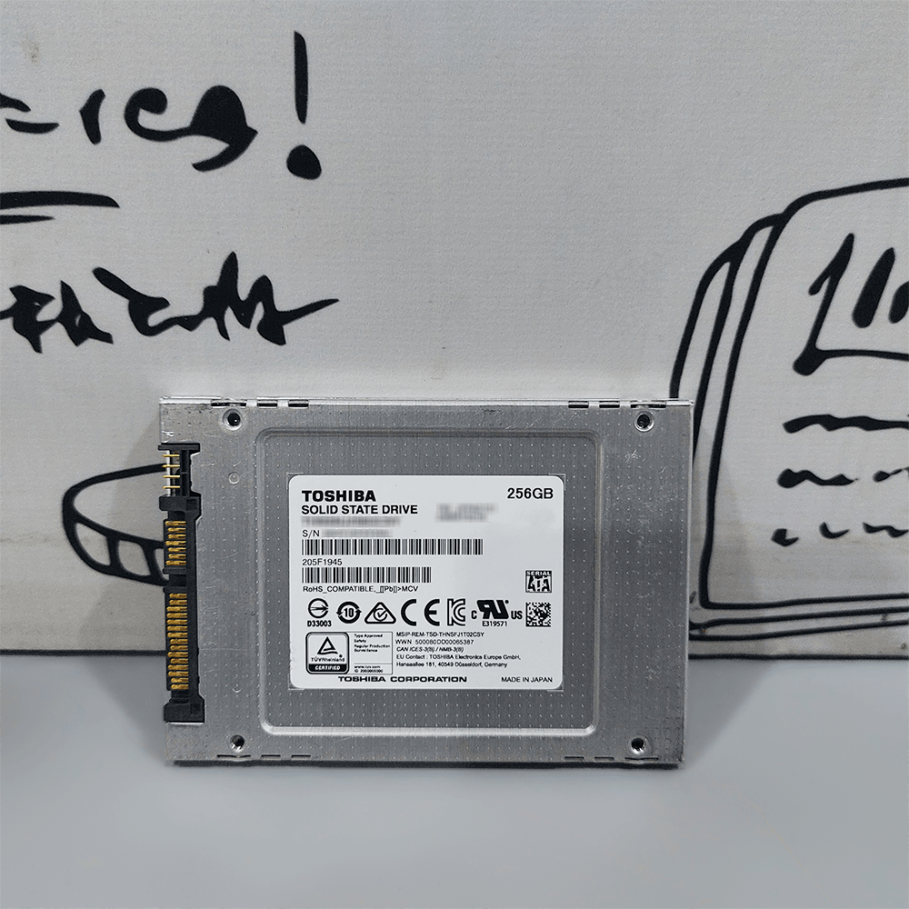 Toshiba 256GB SATA 2.5 Inch Internal SSD (Original Used) - Kimo Store