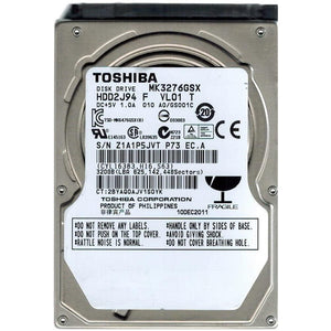 Toshiba 320GB 2.5 Inch Internal Laptop Hard Drive (Original Used)