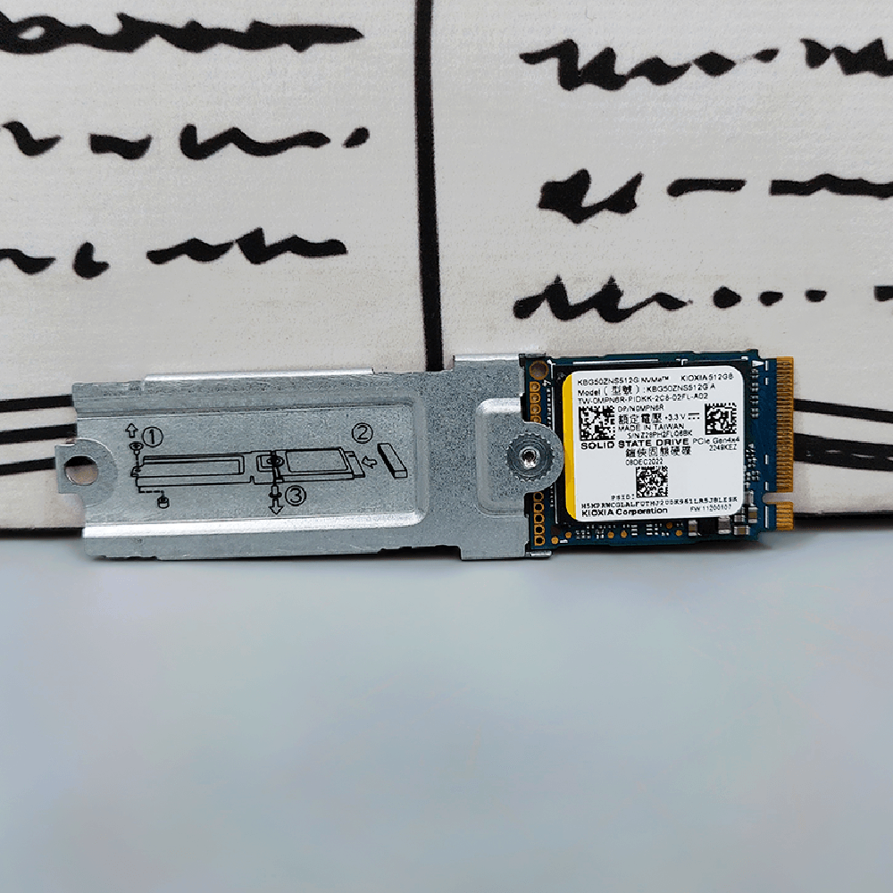 Toshiba Kioxia KBG50ZNS512G 512GB NVMe 2230 PCIe M.2 SSD (Original Used) - Kimo Store