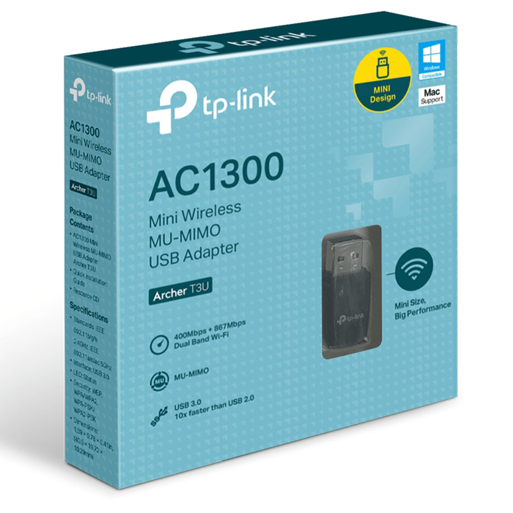 TP-Link Archer T3U Wireless USB Adapter 1300Mbps - Kimo Store