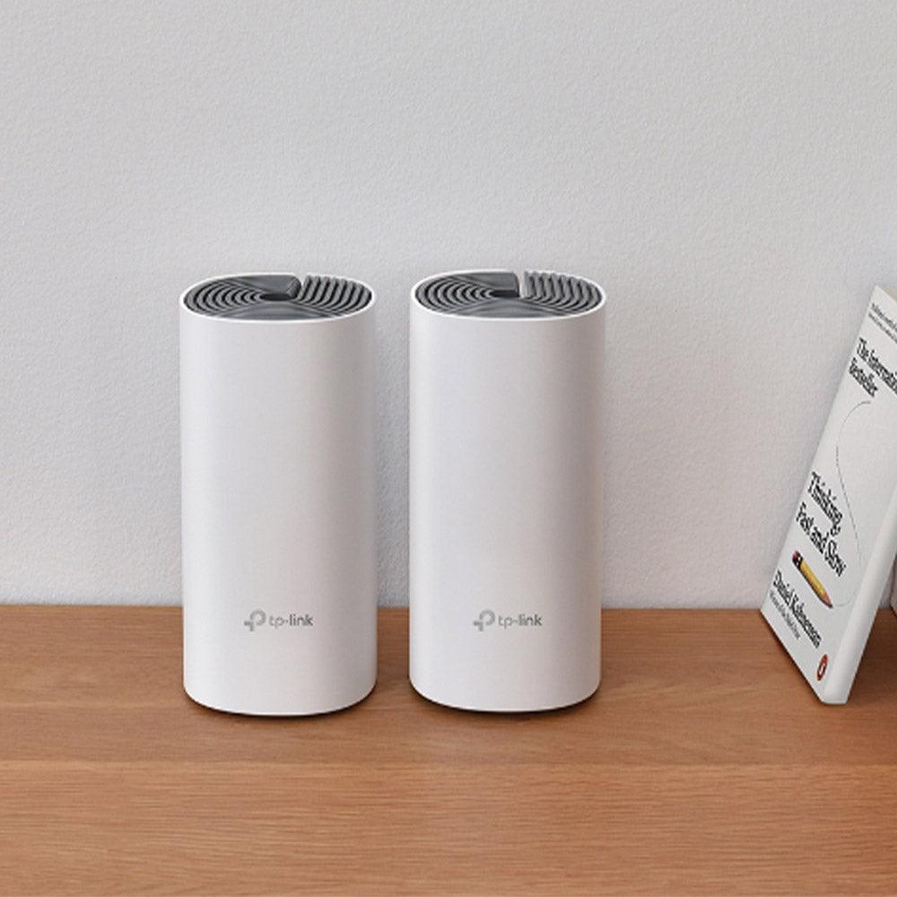 TP-Link Deco E4 AC1200 Dual Band Whole Home Mesh Wi-Fi System 2 Port 1200Mbps 