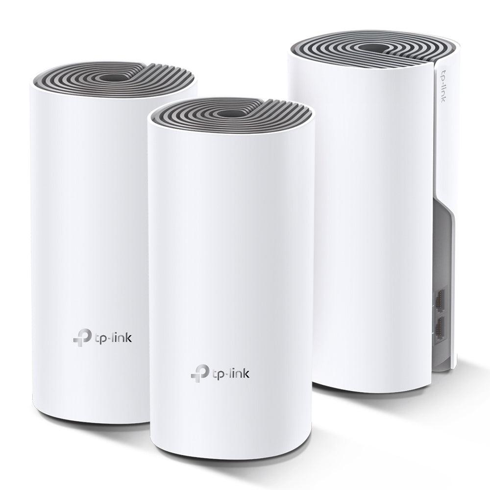 TP-Link Deco E4 3 Pack Dual Band Home Wi-Fi System Access Point 2 Port 1200Mbps