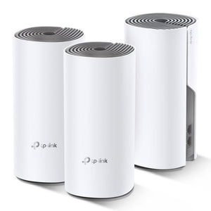 TP-Link Deco E4 Dual Band Home Wi-Fi System 2 Port 1200Mbps (3 Pack)
