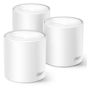 نظام شبكة Wi-Fi للمنزل بالكامل تي بي لينك 3 قطع 1500 ميجابايت/ثانية Deco X10 AX1500