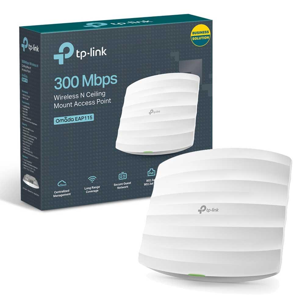 TP-Link EAP115 Punto de Acceso 300 Mbps TP-Link EAP115 Punto de Acceso 300 Mbps