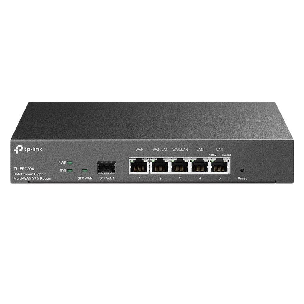 TP-Link TL-ER7206 Omada SafeStream Gigabit VPN Router 4 Port