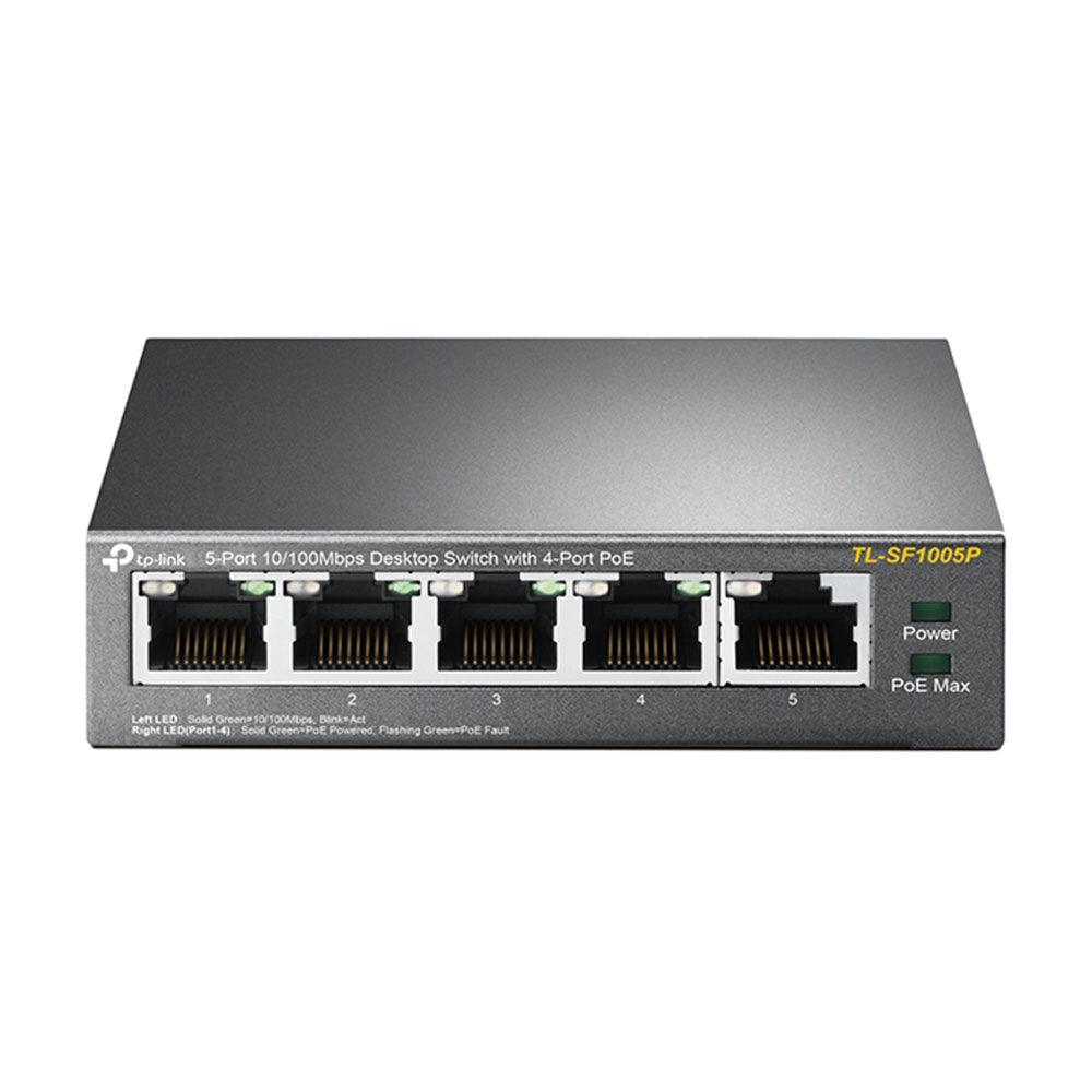 TP-Link TL-SF1005P Unmanaged Desktop PoE Switch 5 Port 10/100Mbps