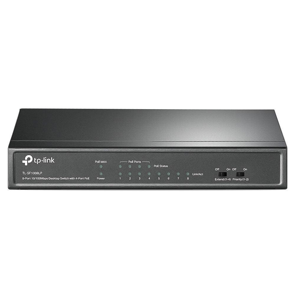 TP-Link TL-SF1008LP Unmanaged Desktop PoE Switch 8 Port 10/100Mbps