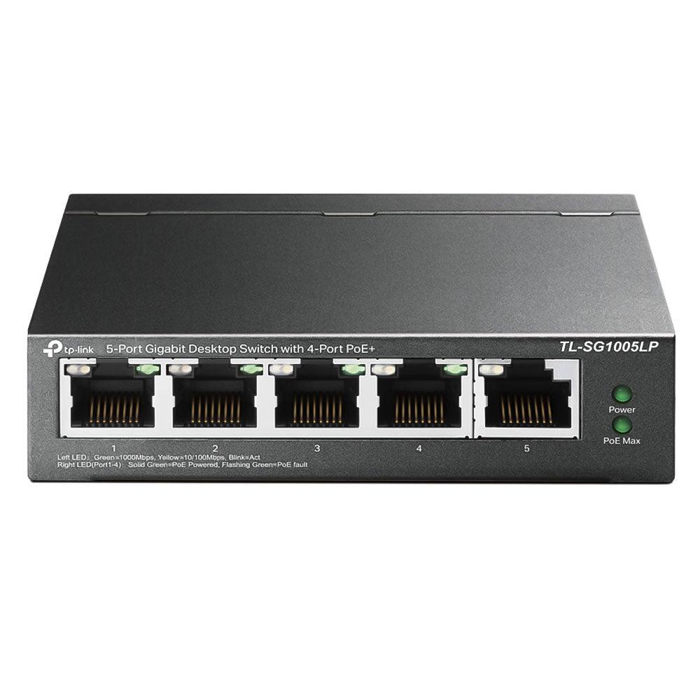 TP-Link TL-SG1005LP Unmanaged Desktop PoE Switch 5 Port 10/100/1000Mbps 40W