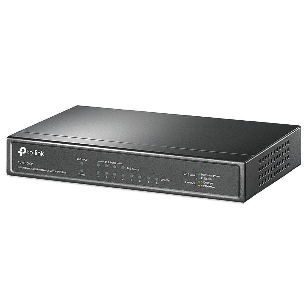 Unmanaged Desktop PoE+ Switch