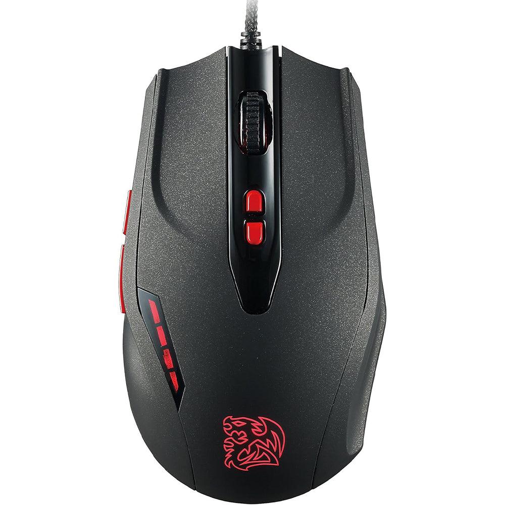 Tt eSPORTS Black FP Wired Gaming Mouse 5700Dpi