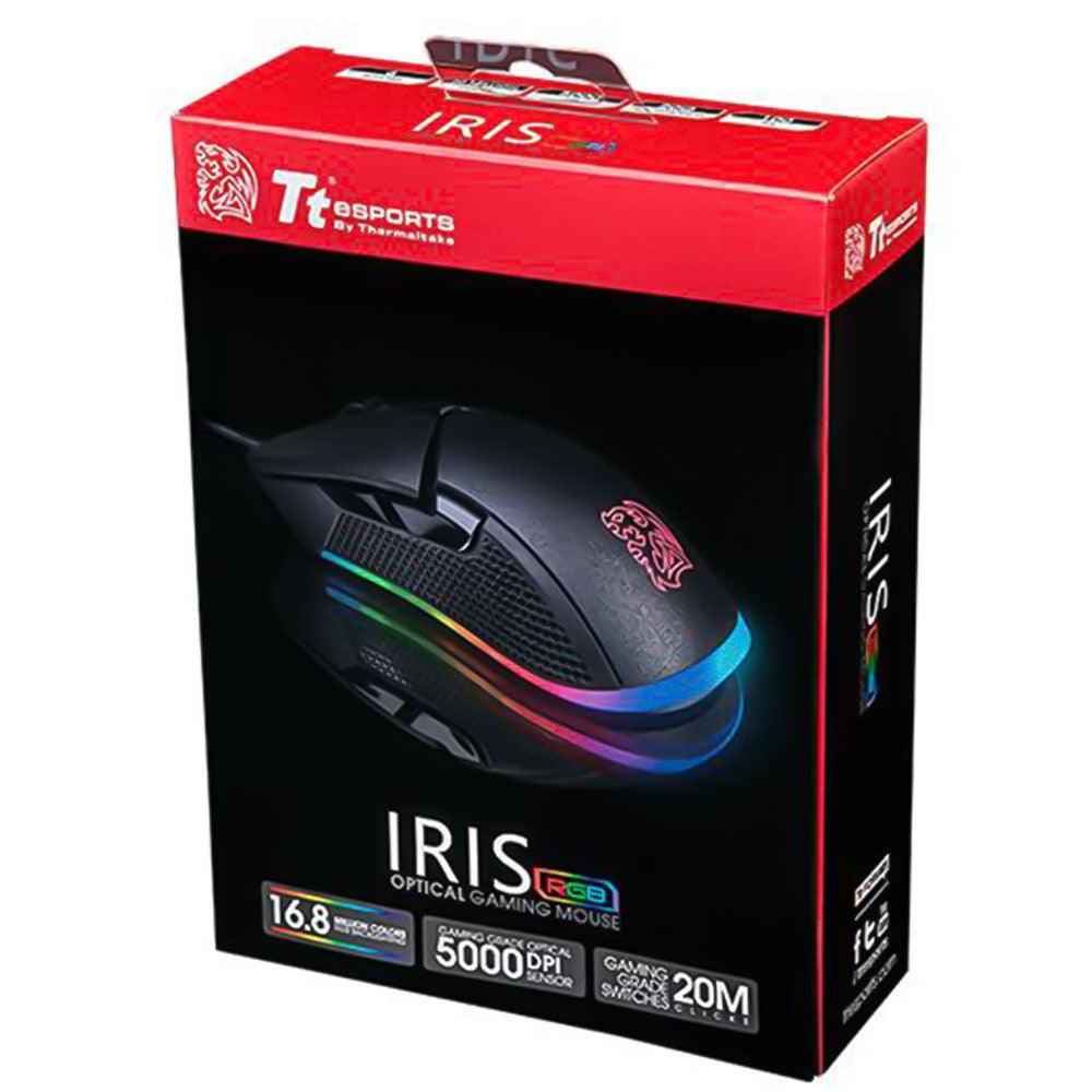 Tt eSPORTS Iris Optical RGB Wired Gaming Mouse 5000Dpi - Kimo Store