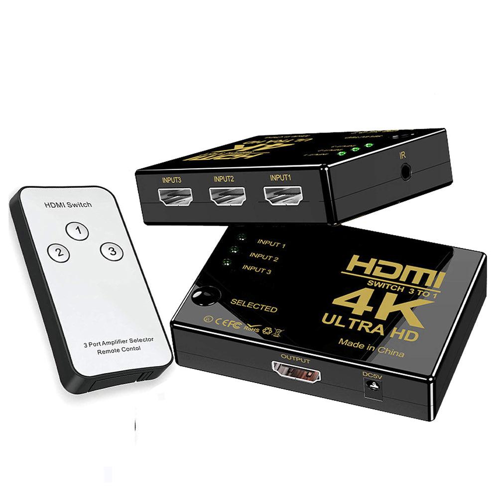 UH-301 4K HDMI Switch 3 Ports