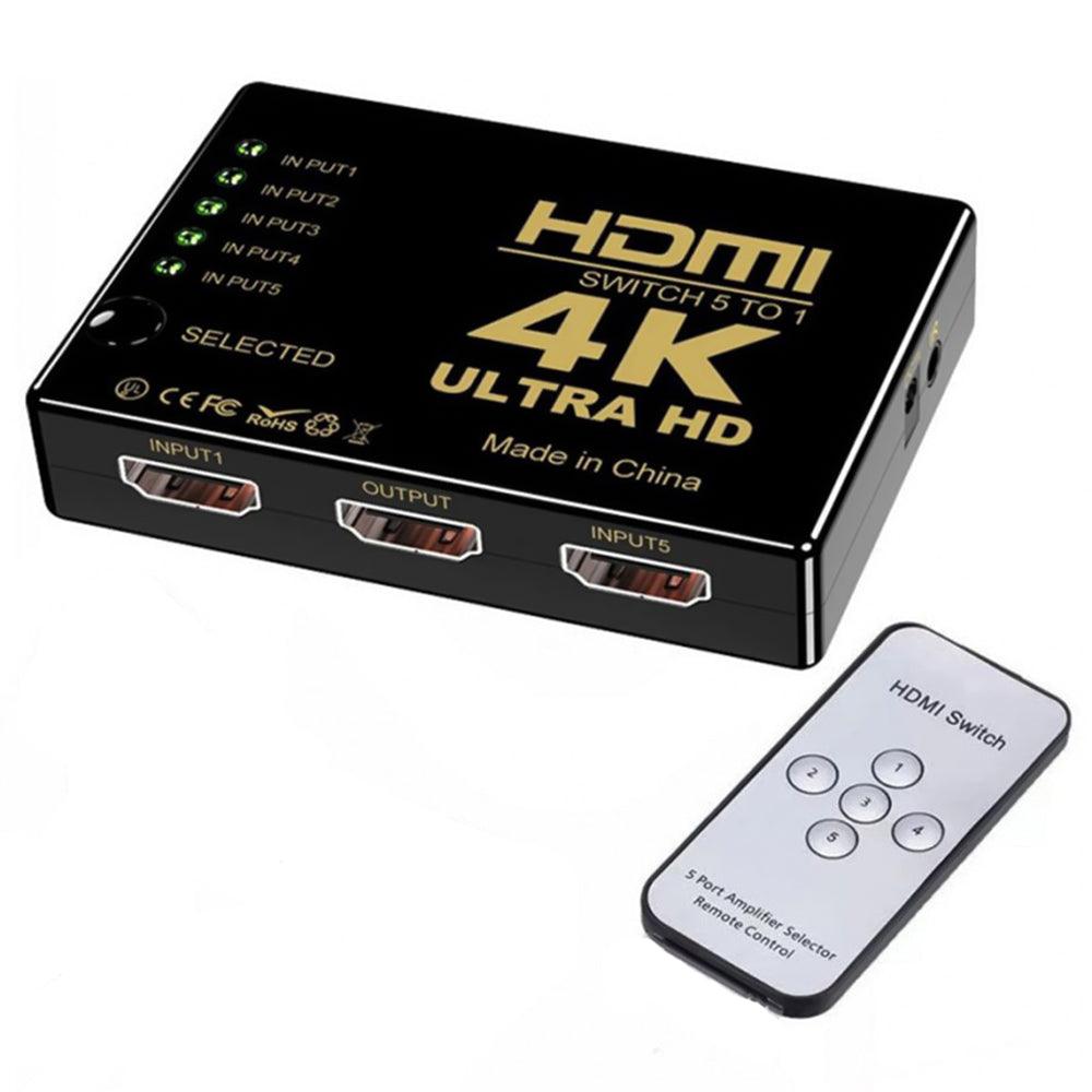 UH-501 4K HDMI Switch 5 Ports