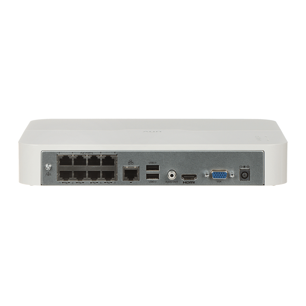 Uniview NVR301-08LS3-P8 4K NVR 8CH - Kimo Store