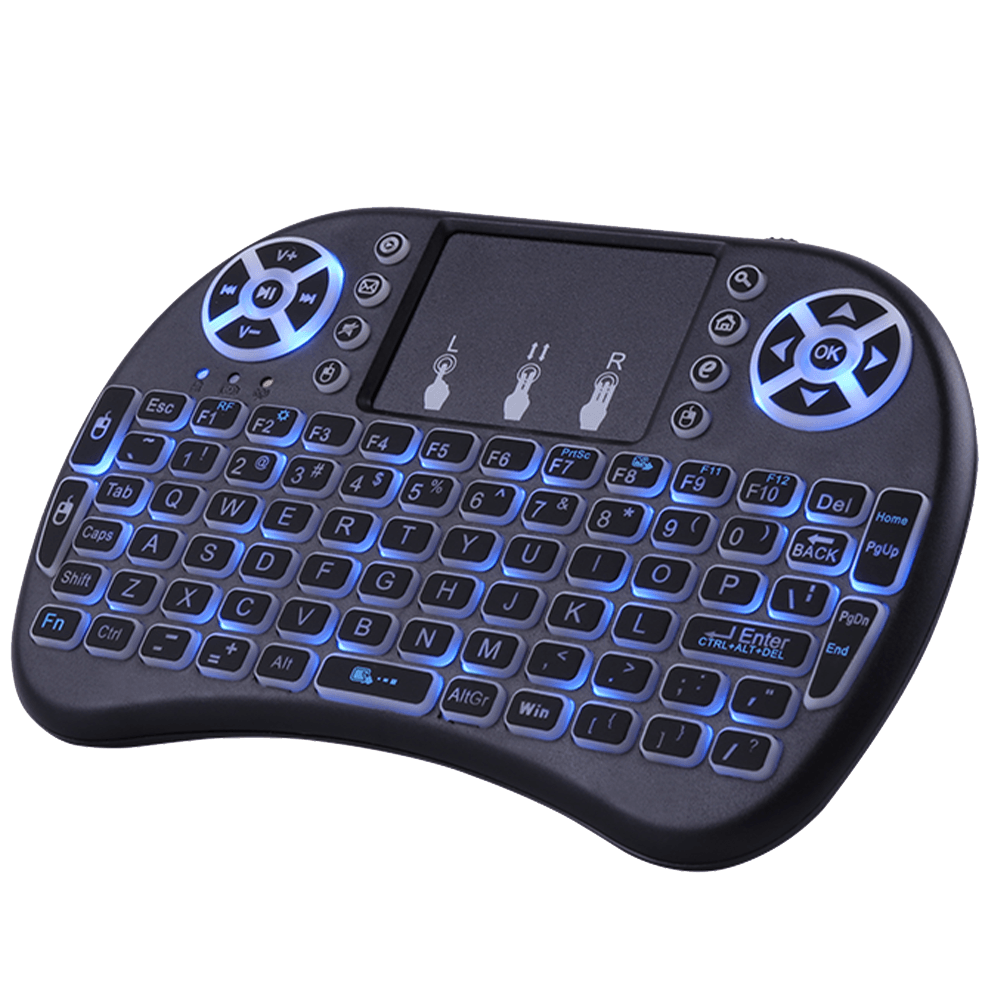  All In One Mini Backlit Wireless Keyboard