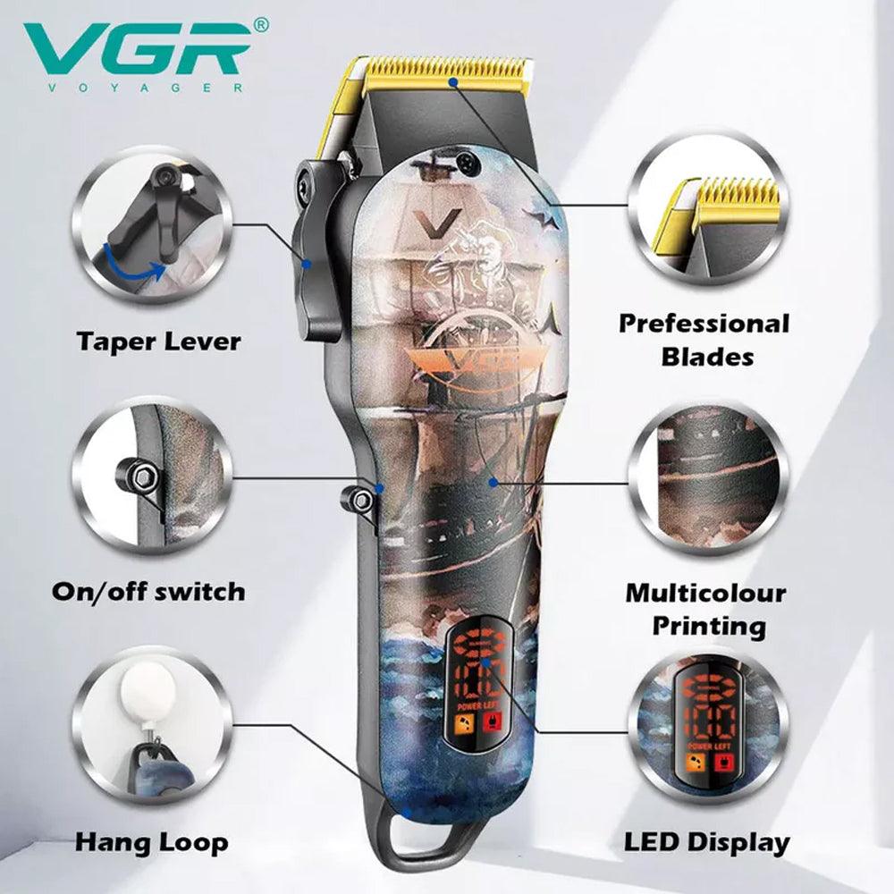 VGR Professional Hair Clipper 