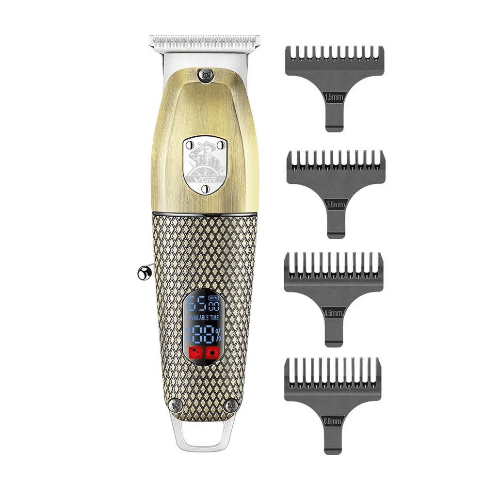 VGR Professional Hair Trimmer V-976 - Gold