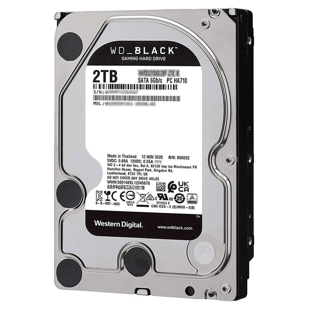 Western Digital Black 2TB Inch Gaming Internal Hard Drive