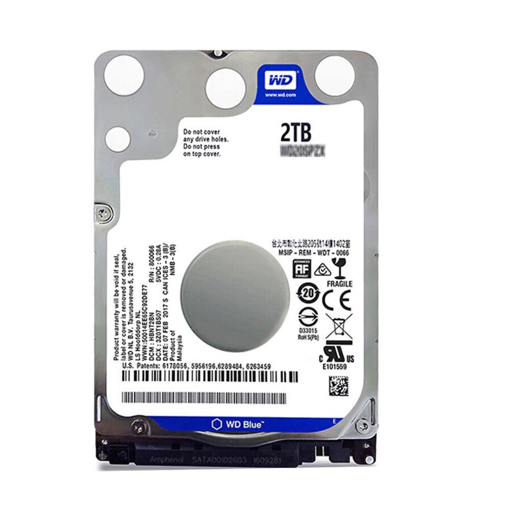 Western Digital Blue 2TB 2.5 Inch Internal Laptop 