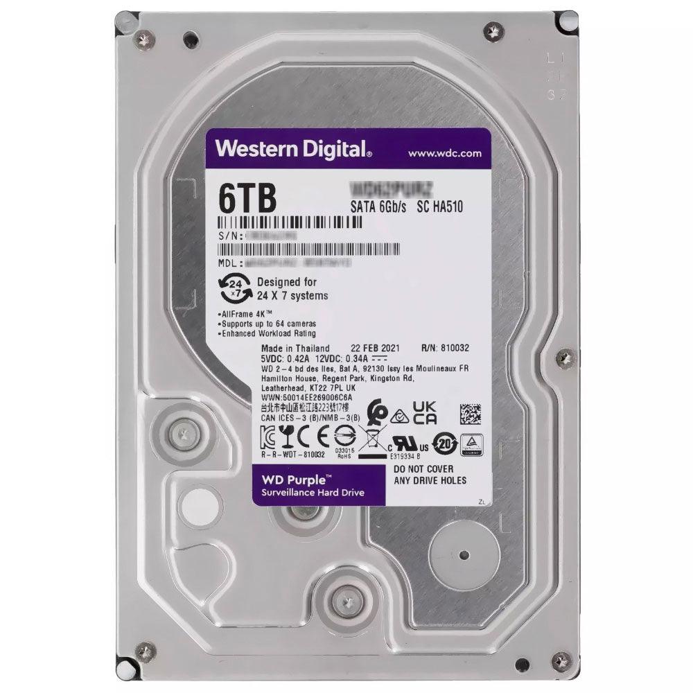 Western Digital Purple 6TB 3.5 Inch Surveillance Internal 