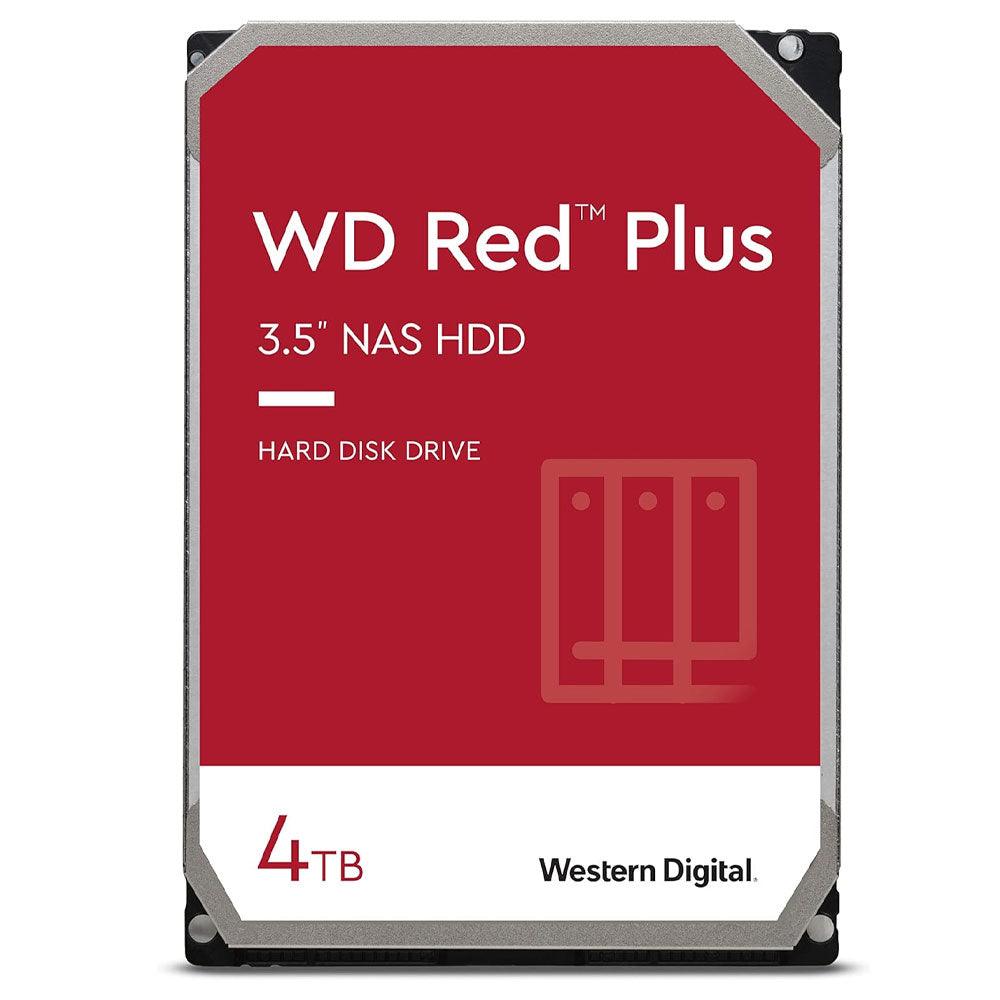 Western Digital Red Plus NAS 4TB 3.5 Inch Server Internal Hard Drive