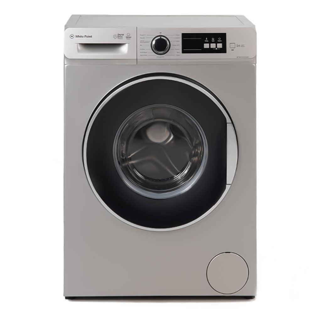 White Point Front Load Automatic Washing Machine WPW71015DSWS 7Kg - Silver