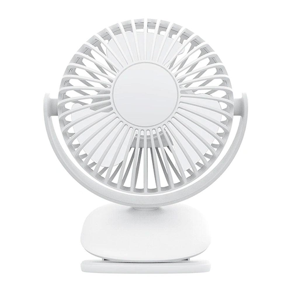 WiWU FS03 2in1 Table Clip Fan - White